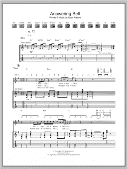 page one of Answering Bell (Guitar Tab)