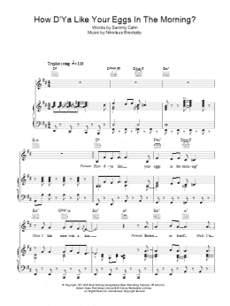 page one of How D'ya Like Your Eggs In The Morning? (Piano, Vocal & Guitar Chords)