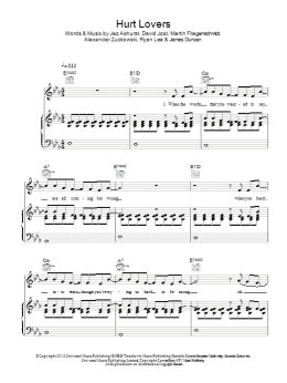page one of Hurt Lovers (Piano, Vocal & Guitar Chords)