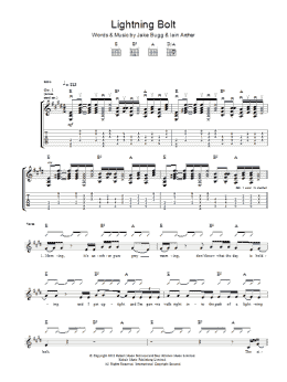 page one of Lightning Bolt (Guitar Tab)