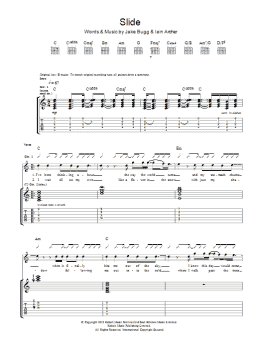 page one of Slide (Guitar Tab)