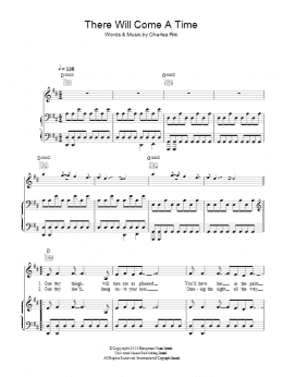 page one of There Will Come A Time (Piano, Vocal & Guitar Chords)