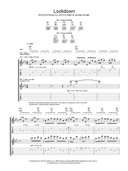 page one of Lockdown (Choir)