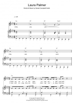 page one of Laura Palmer (Piano, Vocal & Guitar Chords)