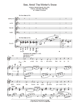 page one of See Amid The Winter's Snow (Choir)