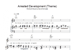 page one of Arrested Development (Main Title) (Piano & Vocal)