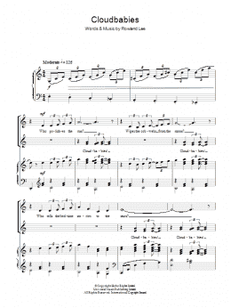 page one of Cloudbabies Theme (Piano, Vocal & Guitar Chords)
