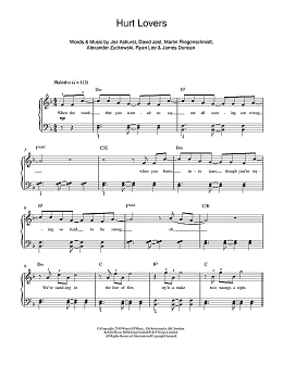 page one of Hurt Lovers (Beginner Piano (Abridged))
