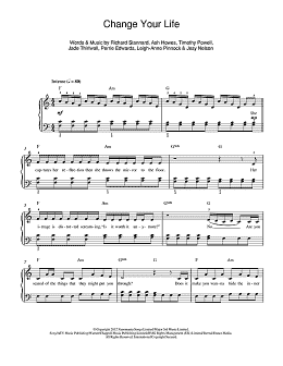 page one of Change Your Life (Beginner Piano (Abridged))
