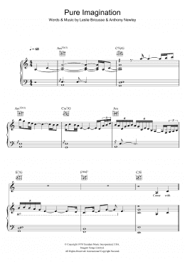 page one of Pure Imagination (from Willy Wonka and The Chocolate Factory) (Piano, Vocal & Guitar Chords)