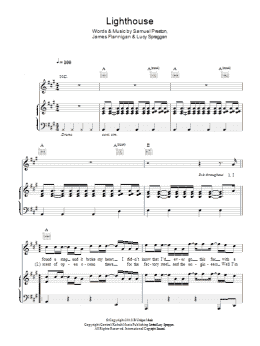 page one of Lighthouse (Piano, Vocal & Guitar Chords)