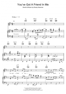 page one of You've Got A Friend In Me (from Toy Story) (Piano, Vocal & Guitar Chords)