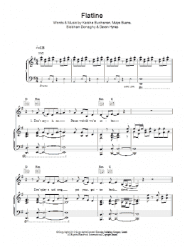 page one of Flatline (Piano, Vocal & Guitar Chords)