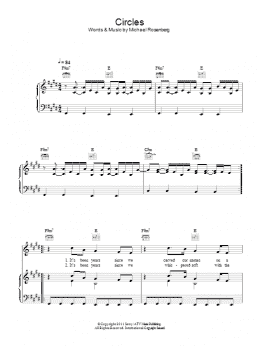 page one of Circles (Piano, Vocal & Guitar Chords)