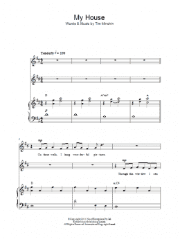 page one of My House ('From Matilda The Musical') (Choir)