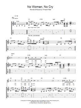 page one of No Woman, No Cry (Guitar Tab)