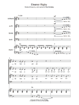 page one of Eleanor Rigby (Choir)