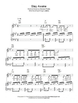 page one of Stay Awake (Piano, Vocal & Guitar Chords)