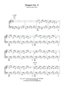 page one of Dream #3 (Instrumental) (Piano Solo)