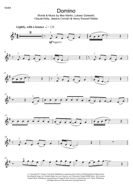 page one of Domino (Violin Solo)