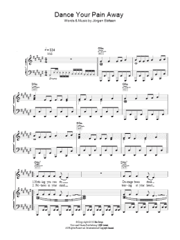 page one of Dance Your Pain Away (Piano, Vocal & Guitar Chords)