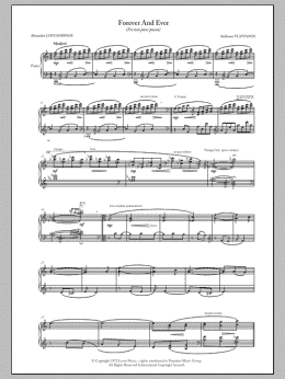 page one of Forever and Ever (Piano Solo)