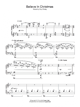 page one of Believe In Christmas (Piano Solo)