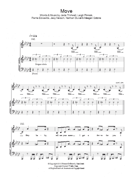 page one of Move (Piano, Vocal & Guitar Chords)