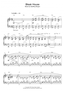 page one of Theme from Bleak House (Piano Solo)