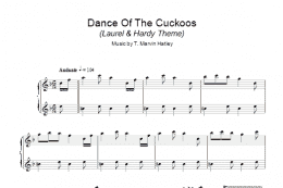 page one of Dance Of The Cuckoos (Laurel and Hardy Theme) (Piano Solo)