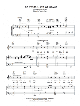 page one of The White Cliffs Of Dover (Piano, Vocal & Guitar Chords)