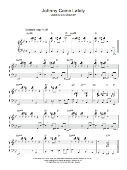 page one of Johnny Come Lately (Piano Solo)