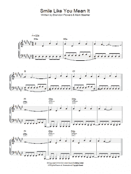 page one of Smile Like You Mean It (Piano, Vocal & Guitar Chords)