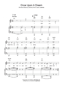 page one of Once Upon A Dream (Piano, Vocal & Guitar Chords)
