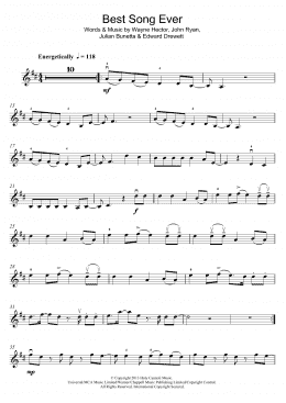 page one of Best Song Ever (Violin Solo)