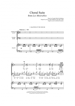 page one of Choral Suite From Les Miserables (arr. Francis Shaw) (SATB Choir)