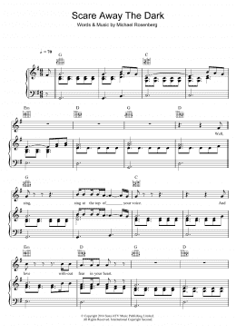 page one of Scare Away The Dark (Piano, Vocal & Guitar Chords)