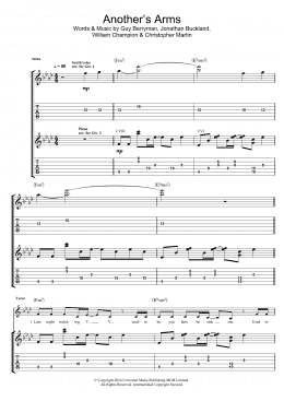 page one of Another's Arms (Guitar Tab)