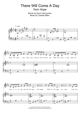 page one of There Will Come A Day (From 'Hope') (Piano & Vocal)