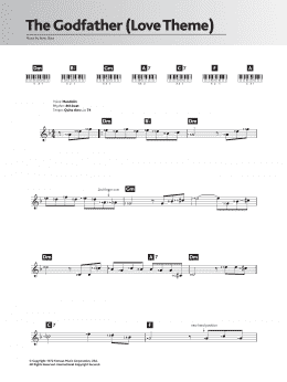 page one of Speak Softly Love (Godfather Theme) (Piano Chords/Lyrics)