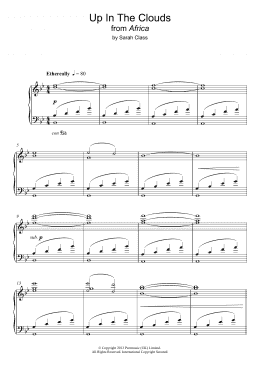 page one of Up In The Clouds (Piano Solo)