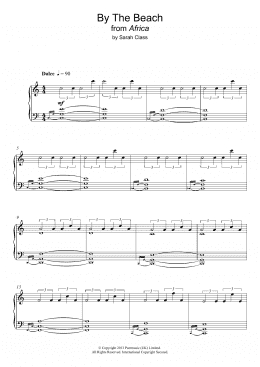 page one of By The Beach (from 'Africa') (Piano Solo)