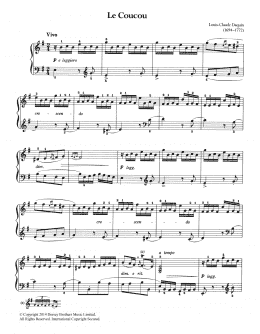 page one of Le Coucou (Piano Solo)