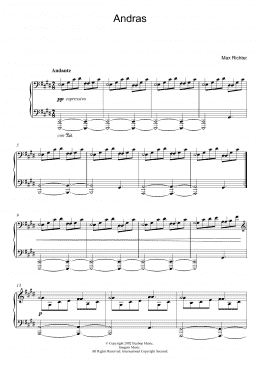 page one of Andras (Piano Solo)