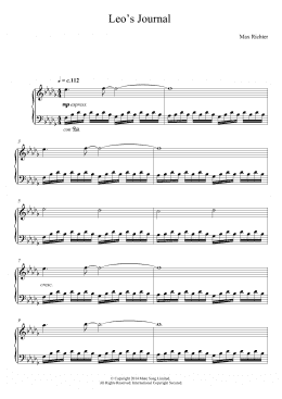page one of Leo (Piano Solo)