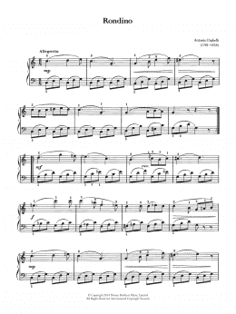 page one of Rondino (Piano Solo)