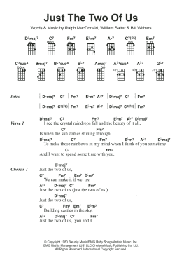 page one of Just The Two Of Us (Ukulele)
