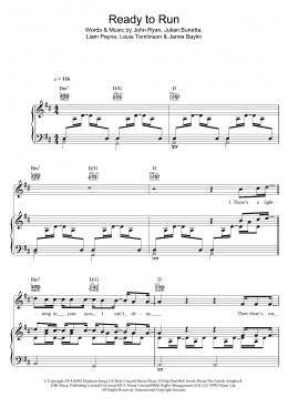 page one of Ready To Run (Piano, Vocal & Guitar Chords)