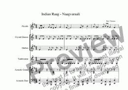page one of Indian Classical - Raag