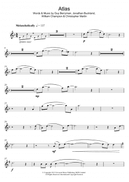 page one of Atlas (Flute Solo)
